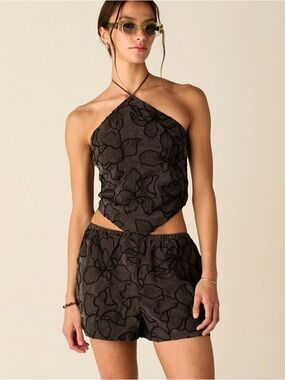 KITH women floral embroidered set
